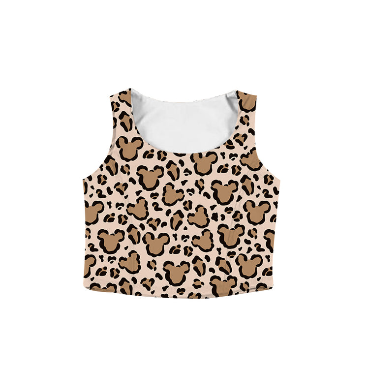 KIDS Scoop Tank - Walk on the Wild Side Tan