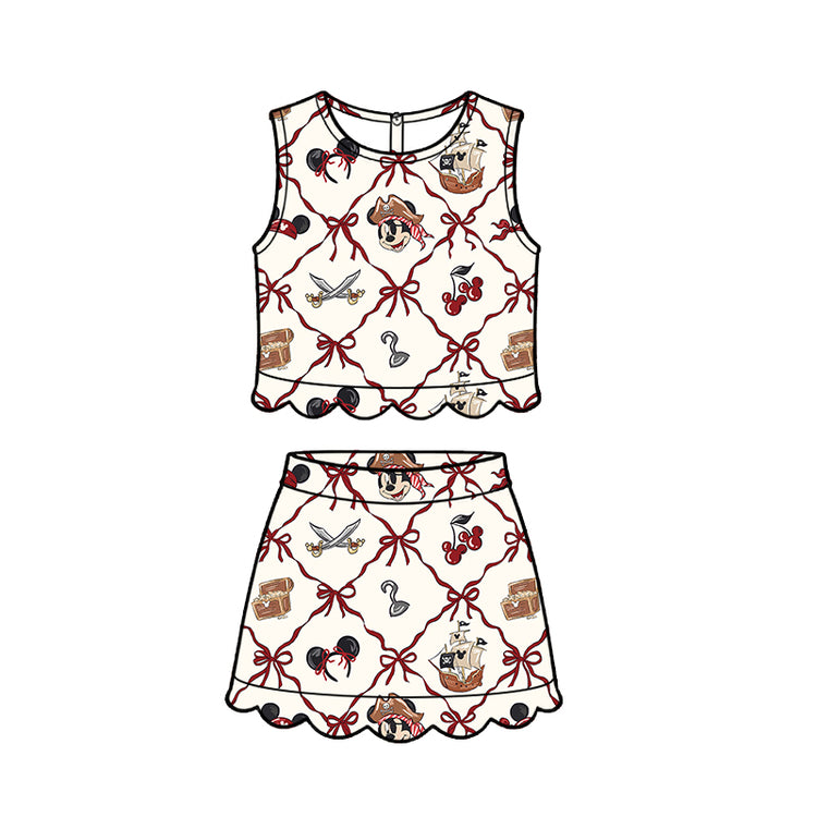ADULT Scallop Set - Pirate Bows PREORDER