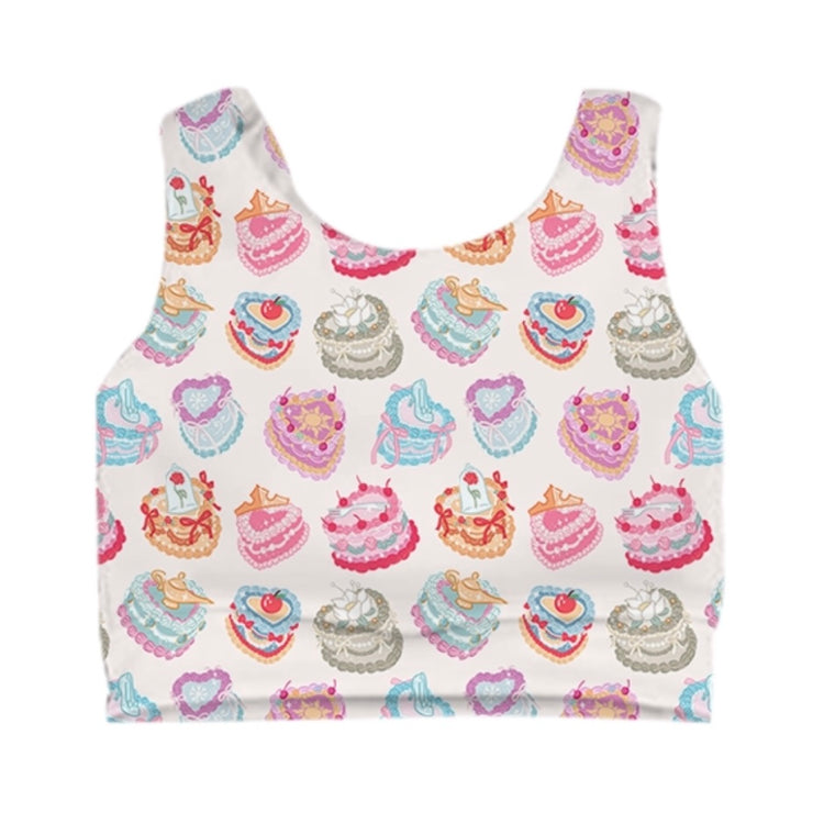 ADULT Crop Tank - Celebration Cakes