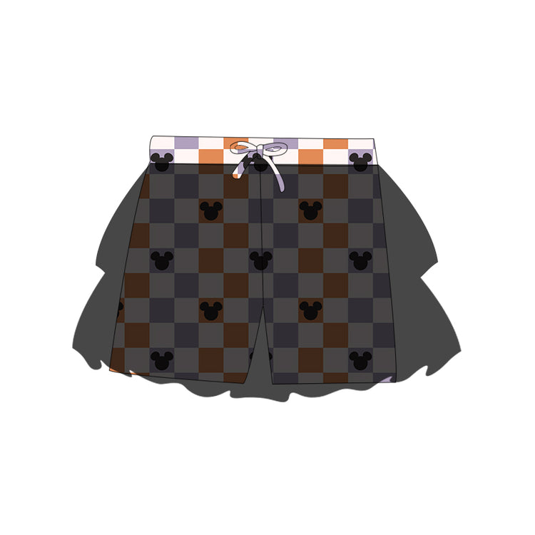 ADULT Mesh Magic Skort - Spooky Season Checkers