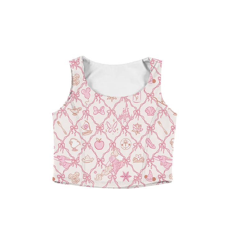 KIDS Scoop Tank - Pink Park Icons