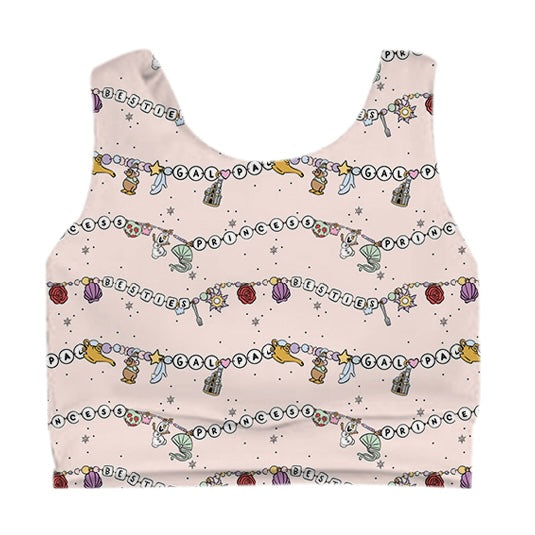 ADULT Crop Tank - PRINCESS Bracelet Baubles