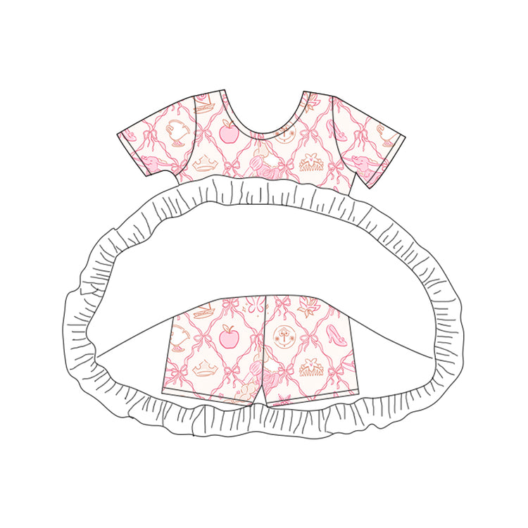 KIDS Park Essential TWIRL Dress - Pink Park Icons