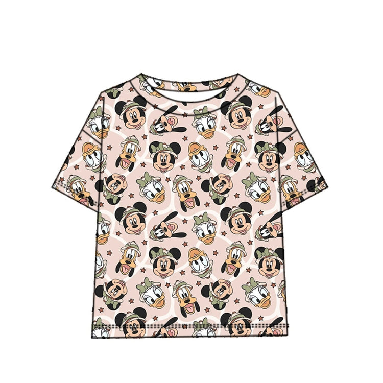 ADULTS UPF Tee - Safari Friends