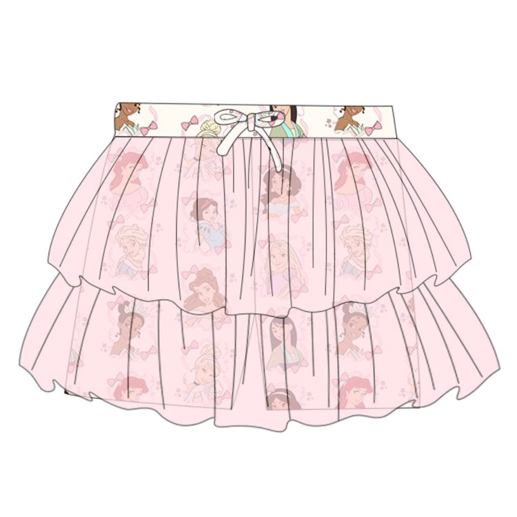 ADULT Mesh Magic Skort - Pretty in Pink Princesses