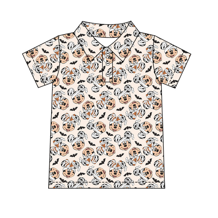 Boy's Performance Button Up - Mummy Magic
