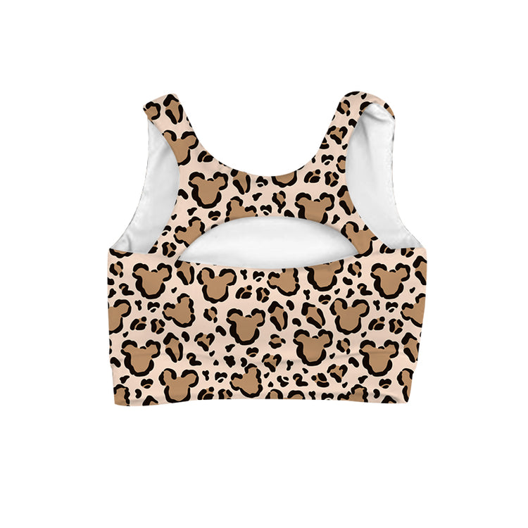 ADULT Crop Tank - Walk on the Wild Side Tan