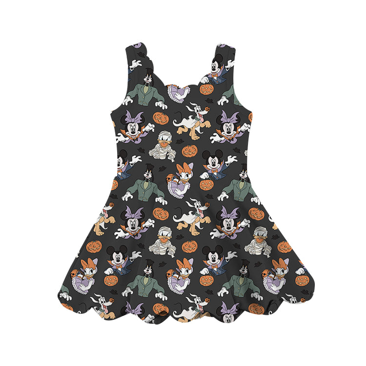 ADULT Scalloped Tank Dress - Spooky Six