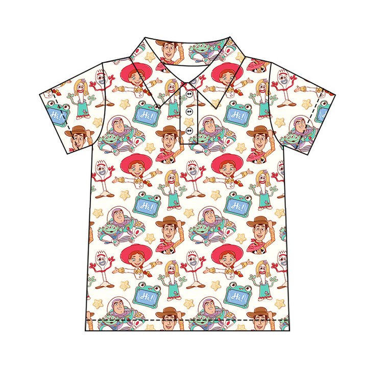 Boy's Performance Button Up - ToyBox Friends PREORDER