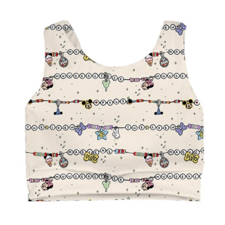 ADULT Crop Tank -CLASSIC PALS Bracelet Baubles