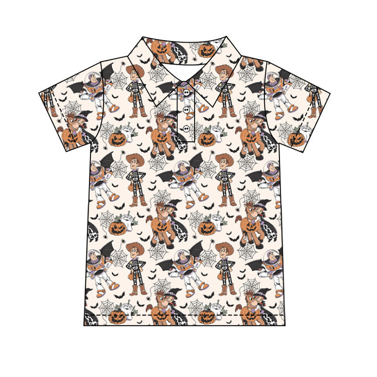 Boy's Performance Button Up - Spooky Toys PREORDER