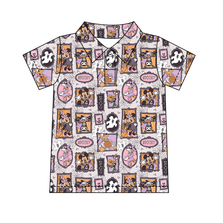 Boy's Performance Button Up - Not so Scary Six