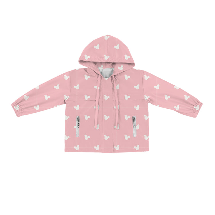 ADULT Lightweight Hooded Jacket - PINK Classic