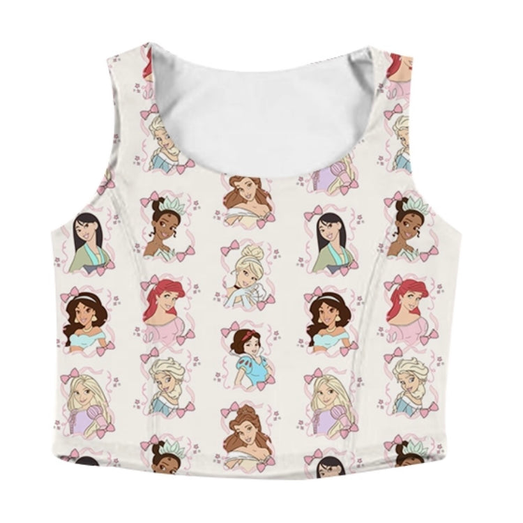 KIDS Scoop Tank - Pretty in Pink Princesses