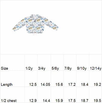 KIDS Zip-Up Sweatshirt - Toybox