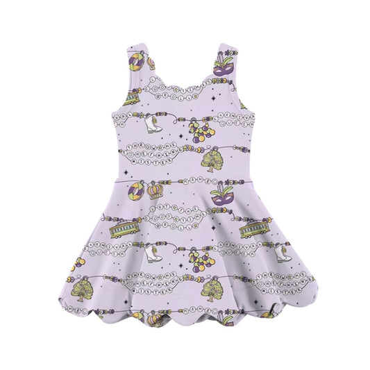 KIDS Scalloped Tank Dress - MG Beads