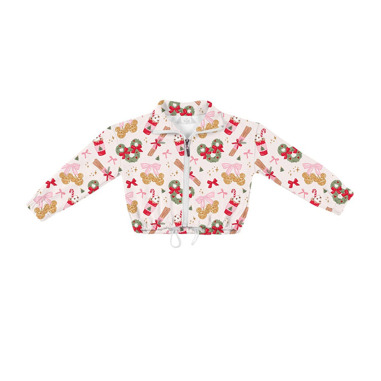 ADULT Zip Up Pullover - Sweets + Treats PREORDER