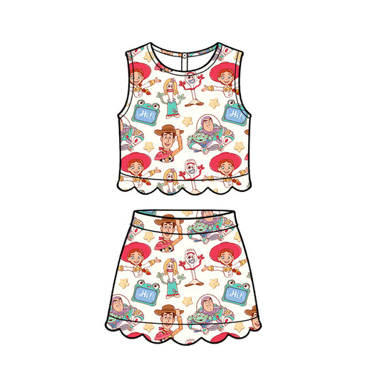 ADULT Scallop Set Tank + Skort - ToyBox Friends