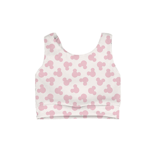 KIDS Crop Tank -  Magic Mouse Pink - preorder