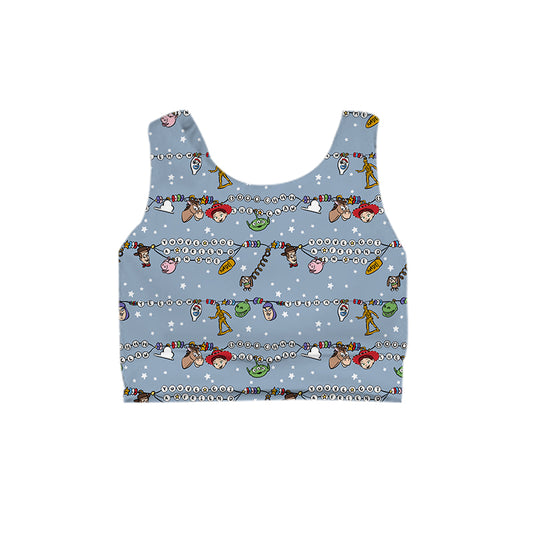 ADULT Crop Tank - Toy Beads