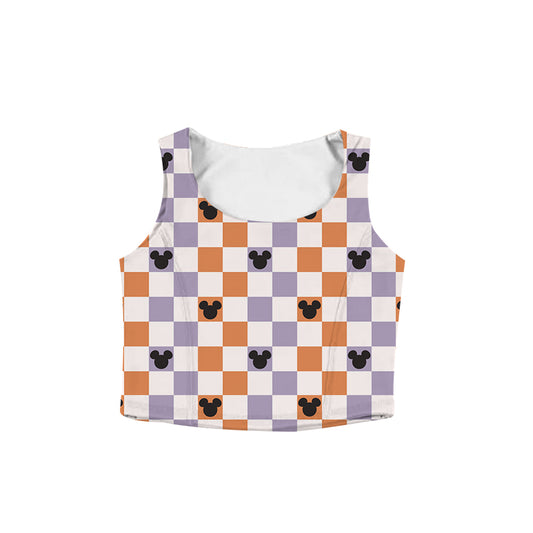 KIDS Scoop Tank - Spooky Season Checkers