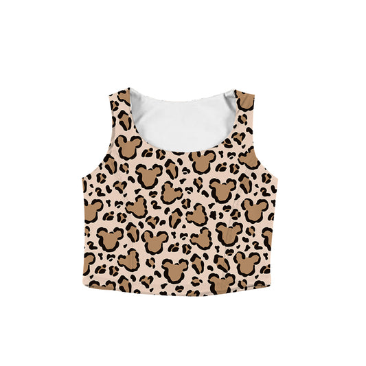 KIDS Scoop Tank - Walk on the Wild Side Tan
