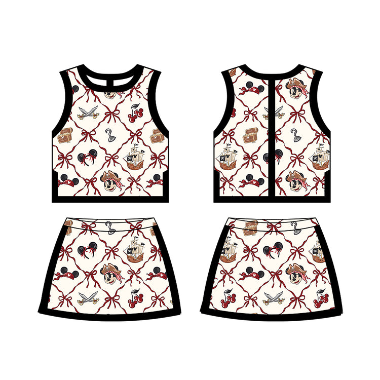 KIDS Colorblock Set - Pirate Bows PREORDER