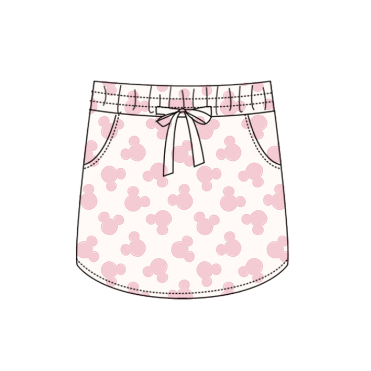 KIDS Scuba Tennis Skort - Magic Mouse Pink