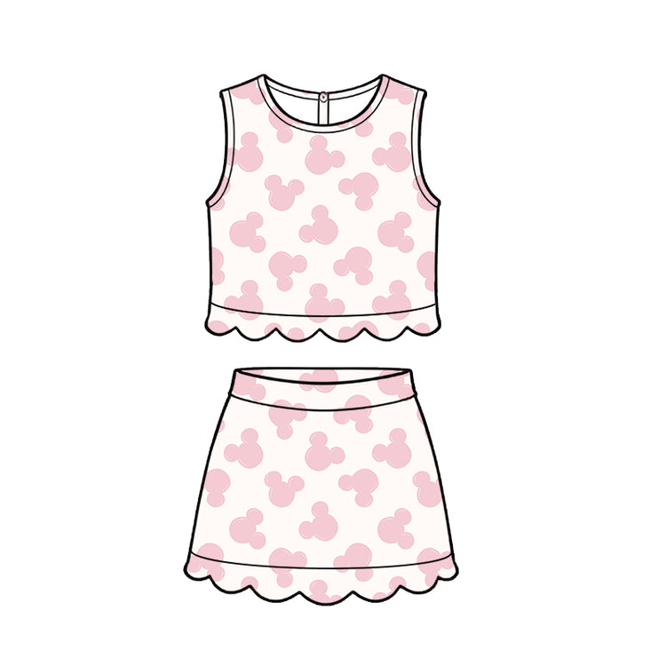 KIDS Scallop Set - Classic Pink PREORDER
