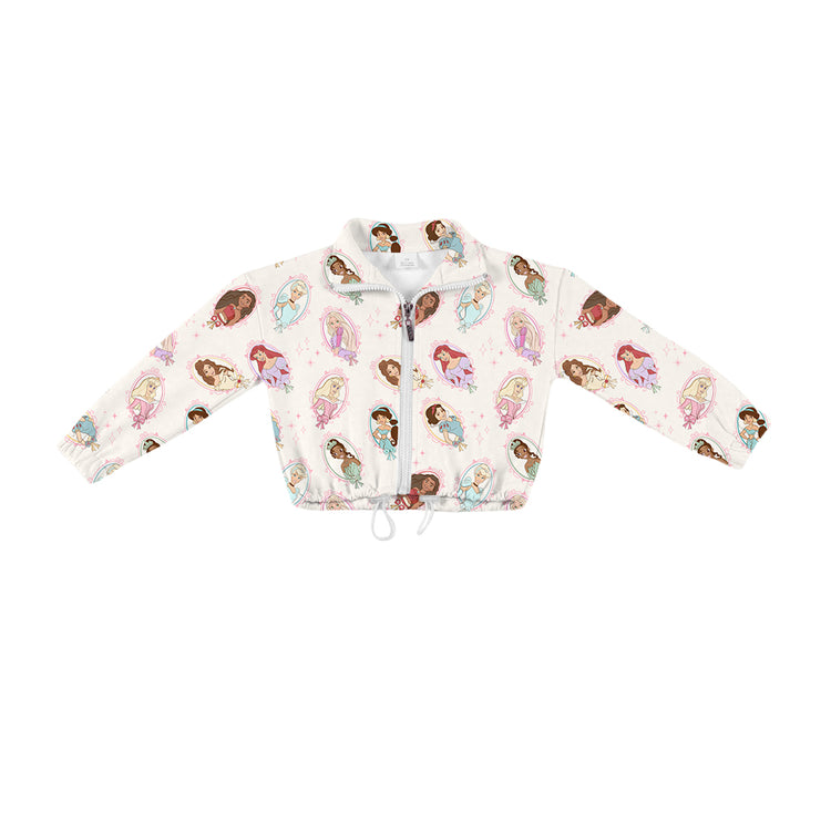 KIDS Zip Up Pullover - Fairytale Friends PREORDER