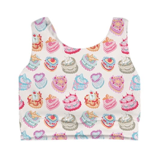 ADULT Crop Tank - Celebration Cakes
