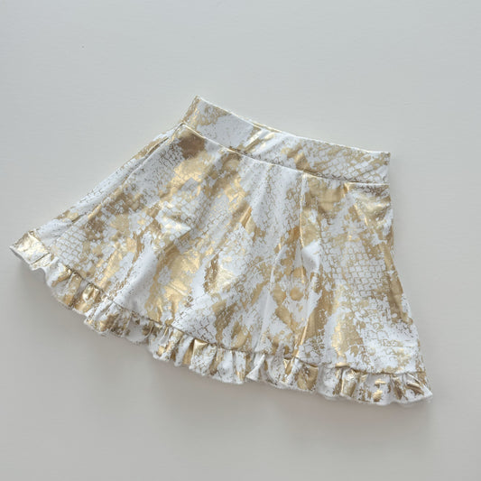 ADULT Skort - White Rep