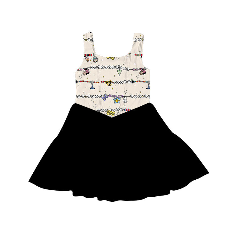 KIDS Mesh Tank Dress - Beads CLASSIC PALS