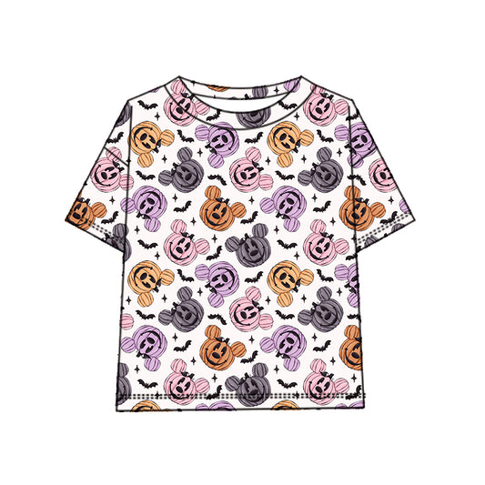 KIDS Scuba Oversized Tee - Oh, Bats + Pumpkins