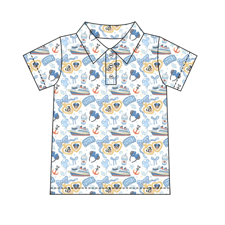 Men's Performance Button Up - Set Sail