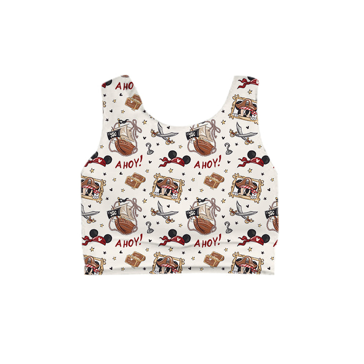 ADULT Crop Tank - Ahoy! PREORDER