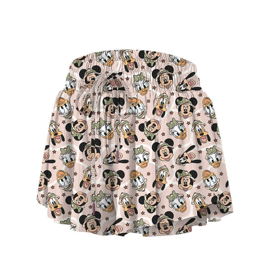 ADULT Butterfly Shorts - Safari Friends