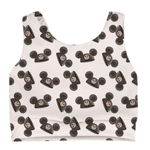 ADULT Crop Tank - Mouseketeer