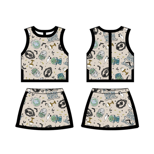 ADULT Colorblock Tank + Skort Set - Foolish Mortals