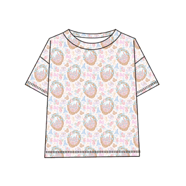 KIDS Boxy Oversized Tee - Meet me at the Castle