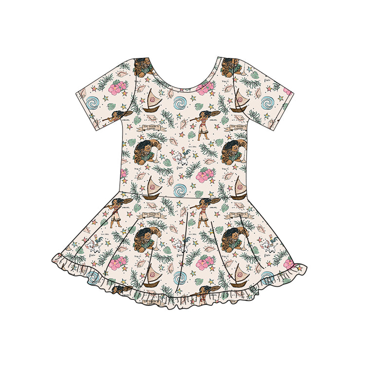 KIDS Park Essential TWIRL Dress - Ocean Voyage