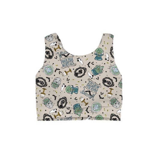 ADULT Crop Tank - Foolish Mortals