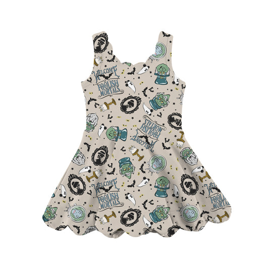 KIDS Scalloped Dress - Foolish Mortals