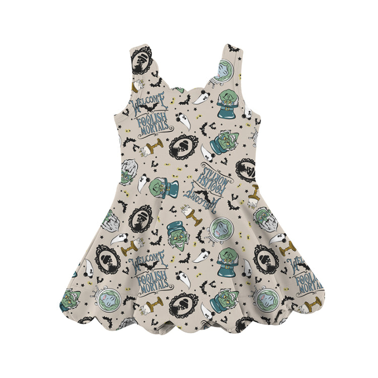 KIDS Scalloped Dress - Foolish Mortals