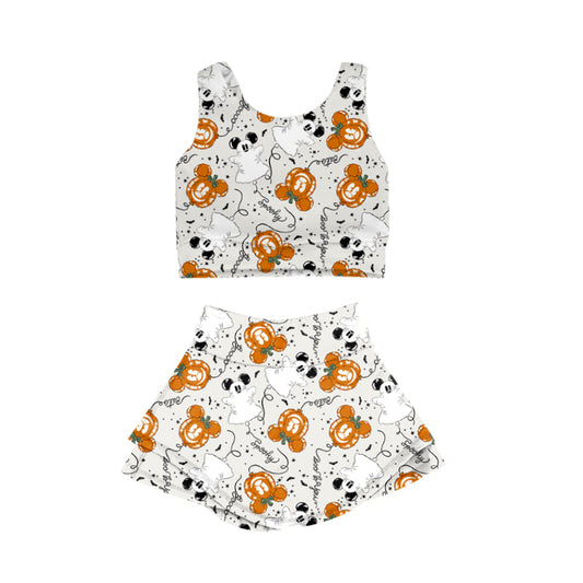 KIDS Crop + Skort Set - Main Street Balloons PREORDER