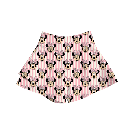 ADULT Skort - Girly Stripes