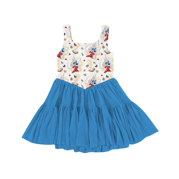 KIDS Mesh Tank Dress - Sorcerer