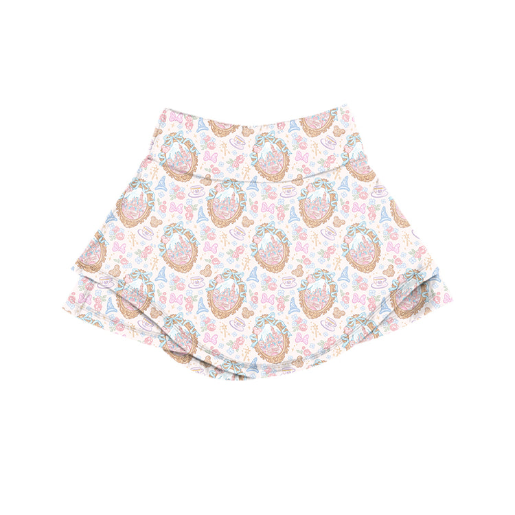 KIDS Skort - Meet me at the Castle