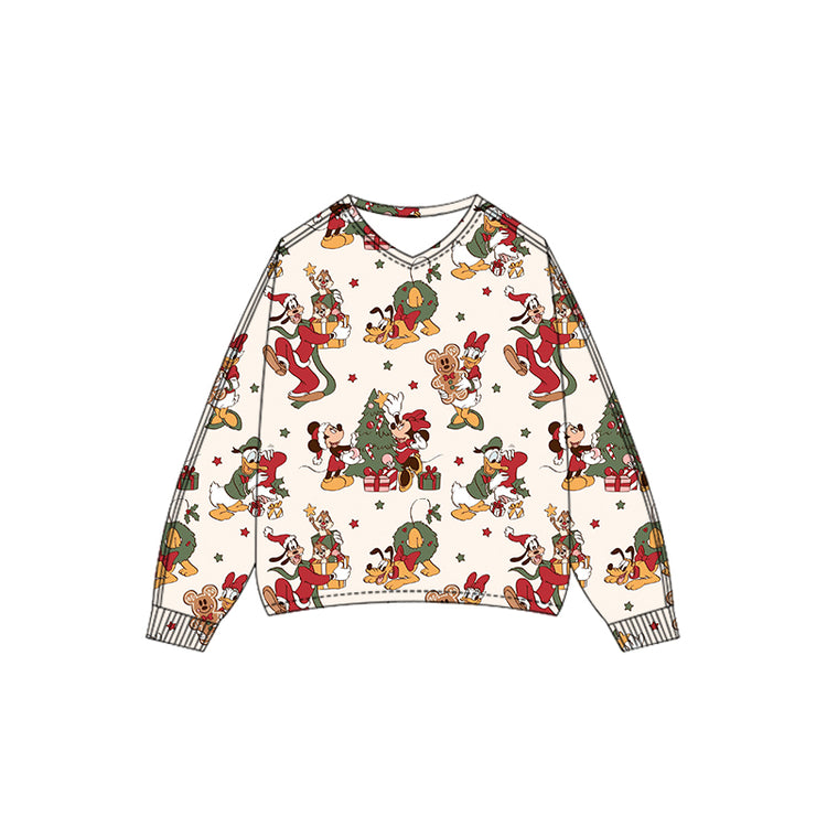 ADULT Scuba V Neck Pullover -Magical Night Before Christmas