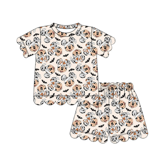 ADULT Scallop Set Tee + Shorts - Mummy Magic